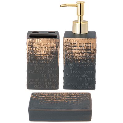 НАБОР ДЛЯ ВАННОЙ КОМНАТЫ 3 ПР. 350 МЛ-2