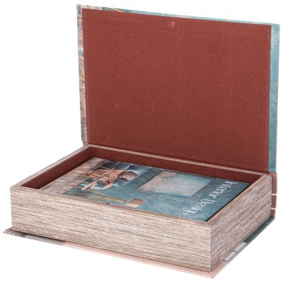 НАБОР ШКАТУЛОК-КНИЖЕК ИЗ 2-Х ШТ, 30Х21Х7/24Х16Х5 СМ-2
