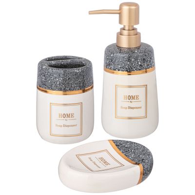 НАБОР ДЛЯ ВАННОЙ КОМНАТЫ 3 ПР. 400 МЛ-0