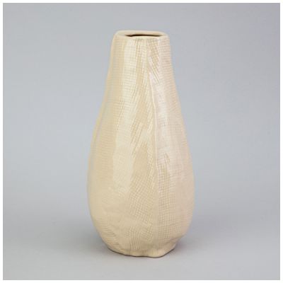 ВАЗА 13*13*25СМ ЦВЕТ: БЕЖЕВЫЙ-2