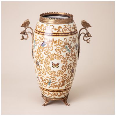 ВАЗА ДЕКОРАТИВНАЯ 29*18.5*35 СМ-0