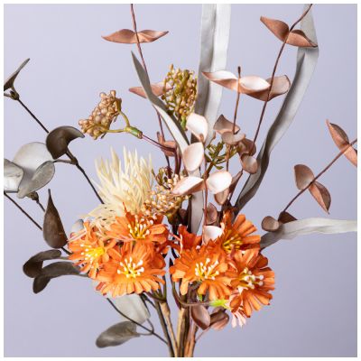 БУКЕТ ИСКУССТВЕННЫХ ЦВЕТОВ ВЫСОТА=40,5 СМ БЕЗ УПАКОВКИ (МАЛ=12ШТ./КОР=144ШТ.)-1