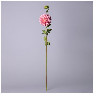 ЦВЕТОК ИСКУССТВЕННЫЙ ГЕОРГИНА ДЛИНА=80СМ , ЦВЕТ МАРСАЛА  МАЛ.УП.=36ШТ-1