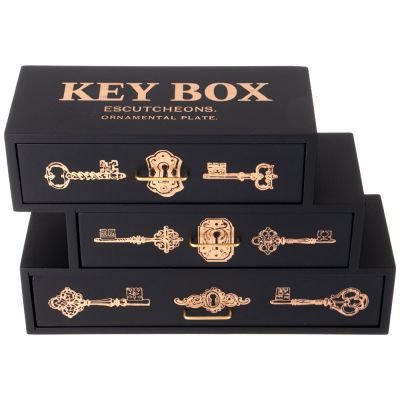 ШКАТУЛКА С ЯЩИЧКАМИ 30*11*20 СМ-4