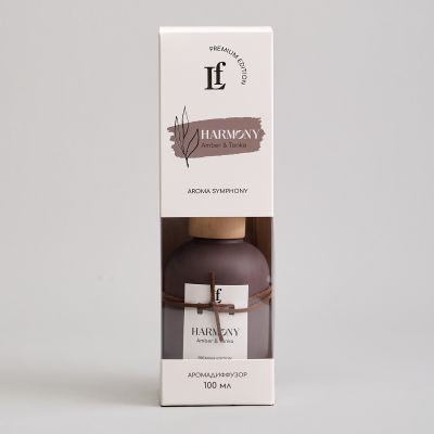 ДИФФУЗОР АРОМАТИЧЕСКИЙ "HARMONY" AMBER&TONKA 100 МЛ-1