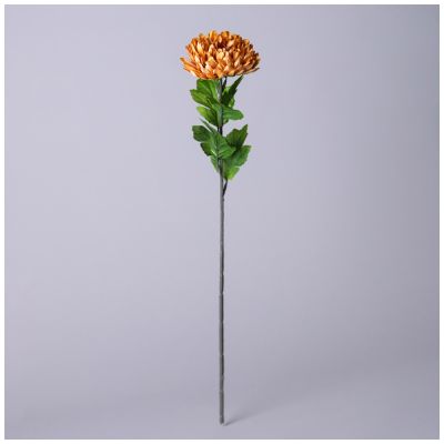 ЦВЕТОК ИСКУССТВЕННЫЙ АСТРА ДЛИНА=58СМ , ЦВЕТ ЗОЛОТИСТЫЙ МАЛ.УП.=24ШТ-1