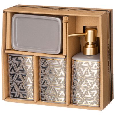 НАБОР ДЛЯ ВАННОЙ КОМНАТЫ 4 ПР. (КОР=12НАБ.) 360 МЛ-1