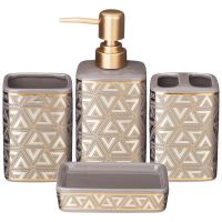 НАБОР ДЛЯ ВАННОЙ КОМНАТЫ 4 ПР. (КОР=12НАБ.) 360 МЛ