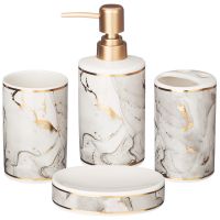 НАБОР ДЛЯ ВАННОЙ КОМНАТЫ 4 ПР. (КОР=12НАБ.) 360 МЛ