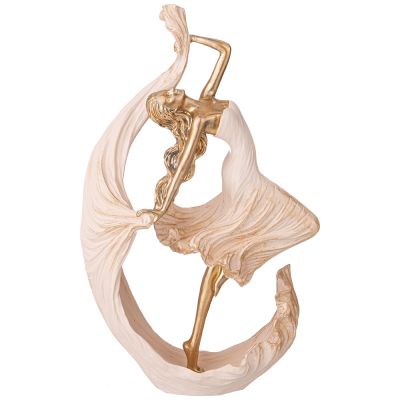 СТАТУЭТКА "ТАНЦУЮЩАЯ ЛЕДИ" 23Х11,5Х38 СМ-0