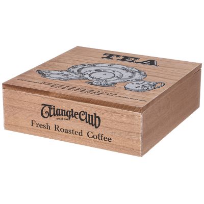 ШКАТУЛКА ДЛЯ ЧАЙНЫХ ПАКЕТИКОВ 24*24*8 СМ-0