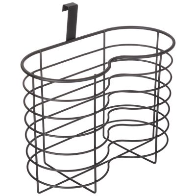 ОРГАНАЙЗЕР ДЛЯ БУМАЖНЫХ ПОЛОТЕНЕЦ И ТУАЛЕТНОЙ БУМАГИ НАВЕСНОЙ 26*12*20 СМ ЦВЕТ:ЧЕРНЫЙ-0