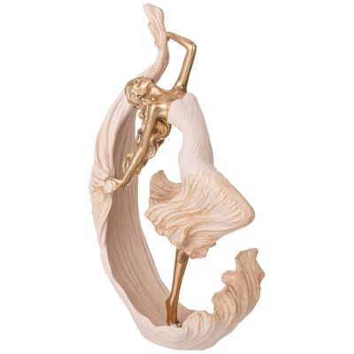 СТАТУЭТКА "ТАНЦУЮЩАЯ ЛЕДИ" 23Х11,5Х38 СМ-2