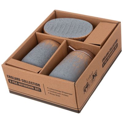 НАБОР ДЛЯ ВАННОЙ КОМНАТЫ 3 ПР. 400 МЛ-1