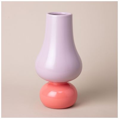 ВАЗА ДЕКОРАТИВНАЯ НА НОЖКЕ 15Х30 СМ-0