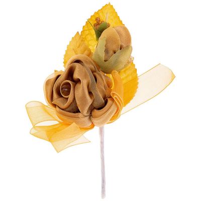 ВЕТКА БЕЛАЯ (ШИФОН) С БУСИКАМИ (УПАКОВКА ИЗ 12ШТ)-0