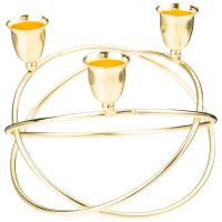 ПОДСВЕЧНИК НА 3 СВЕЧИ 14Х14Х12 СМ