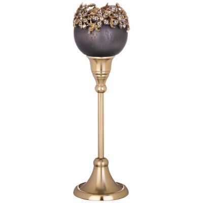 ПОДСВЕЧНИК НА 1 СВЕЧУ, ВЫСОТА 28СМ-0