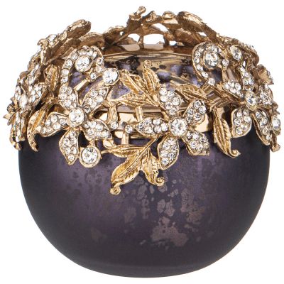 ПОДСВЕЧНИК НА 1 СВЕЧУ, ВЫСОТА 7СМ, ДИАМЕТР 8,5СМ-0