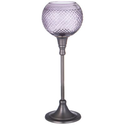 ПОДСВЕЧНИК НА 1 СВЕЧУ, ВЫСОТА 35,5СМ, ДИАМЕТР 12,5СМ-0