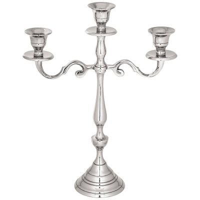 ПОДСВЕЧНИК НА 3 СВЕЧИ. ВЫСОТА=31 СМ. (КОР=24ШТ.)-0