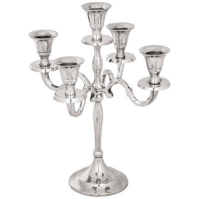 ПОДСВЕЧНИК НА 5 СВЕЧЕЙ. ВЫСОТА=28,5 СМ. (КОР=12ШТ.)-0