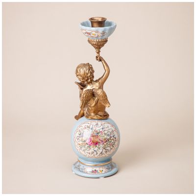 НАБОР ПОДСВЕЧНИКОВ ИЗ 2-Х ШТ. ДИАМЕТР=10,5 СМ ВЫСОТА=32 СМ-3