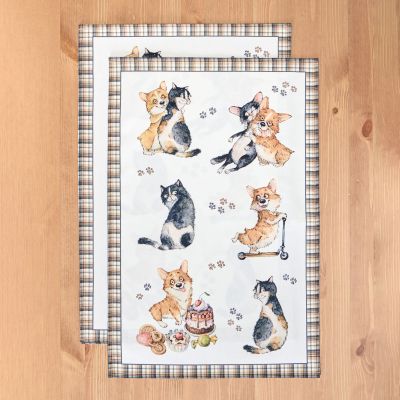 НАБОР ПОЛОТЕНЕЦ ИЗ 2-Х ШТ  