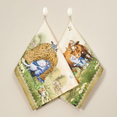 НАБОР ПОЛОТЕНЕЦ 2 ШТ 