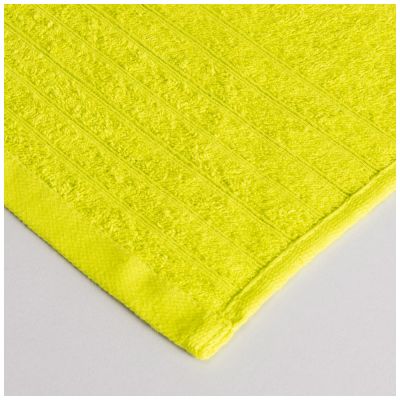 ПОЛОТЕНЦЕ 70*140 СМ, 100% ХЛОПОК, ПЛОТНОСТЬ 450 Г/М2 ЦВЕТ ЛАЙМ (КОР=50ШТ.)-3