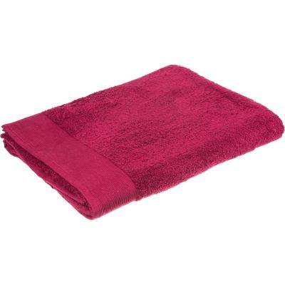 ПОЛОТЕНЦЕ 90*160 СМ, 100% ХЛОПОК, ПЛОТНОСТЬ 450 Г/М2 ЦВЕТ ФУКСИЯ (КОР=25ШТ.)-0