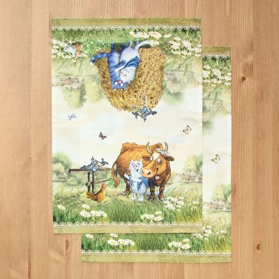 НАБОР ПОЛОТЕНЕЦ 2 ШТ 