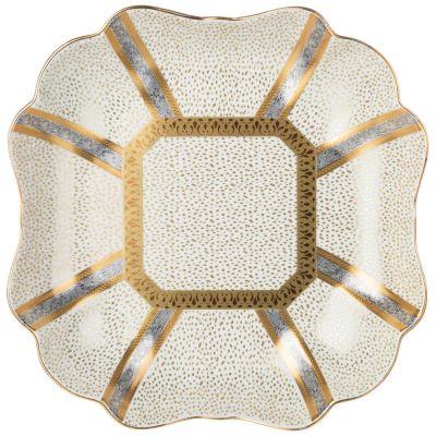 ВАЗА ДЛЯ ФРУКТОВ НА НОЖКЕ 32*32*21 СМ-2