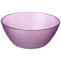 САЛАТНИК 650 МЛ 15*15*6,4 СМ ЦВЕТ ФИОЛЕТОВЫЙ МАЛ. УП. = 6 ШТ. (МИН.ПАРТИЯ)