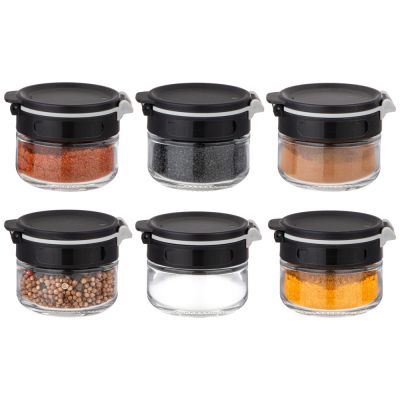 НАБОР ЕМКОСТЕЙ ДЛЯ СПЕЦИЙ 6ШТ 85МЛ AGNESS-2