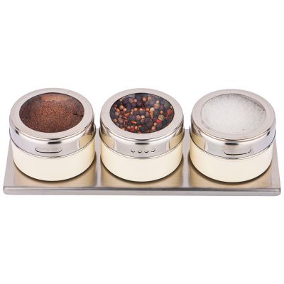 НАБОР ДЛЯ СПЕЦИЙ AGNESS 4 ПР. НА МАГНИТАХ, В Т.Ч. МЕТАЛ.ПОДСТАВКА 20*6*5 СМ-0