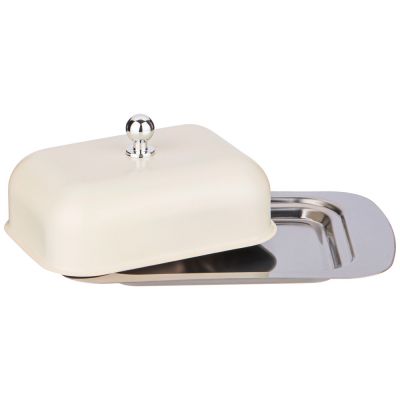 МАСЛЕНКА AGNESS С МЕТАЛЛ. КРЫШКОЙ 19*12*7 СМ-3