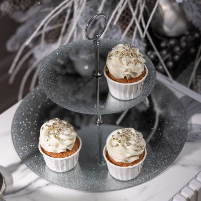 БЛЮДО СЕРВИРОВОЧНОЕ 2-Х ЯРУСНОЕ 