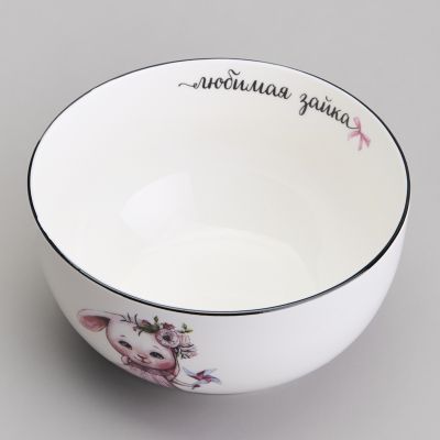 НАБОР ПОСУДЫ LEFARD МОЯ ЗАЙКА, 3 ПР.: САЛАТНИК 470МЛ, ТАРЕЛКА 20СМ, КРУЖКА 220МЛ-7