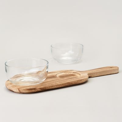 МЕНАЖНИЦА 2-Х СЕКЦИОННАЯ НА ДЕРЕВЯННОЙ ПОДСТАВКЕ 350 МЛ-3