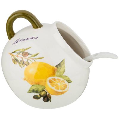 СОЛОНКА С ЛОЖКОЙ AGNESS 