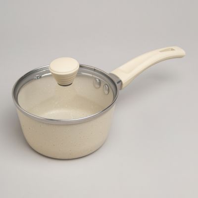 КОВШИК AGNESS АНТИП. ПОКР. РУЧКА SOFT TOUCH  И СТЕКЛ. КРЫШКОЙ 600 МЛ 12*6 СМ-4