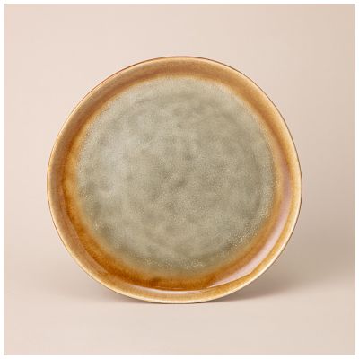 ТАРЕЛКА ОБЕДЕННАЯ 24 СМ, ЦВЕТ: ЗЕЛЕНЫЙ МАЛ.УП.=6ШТ-0