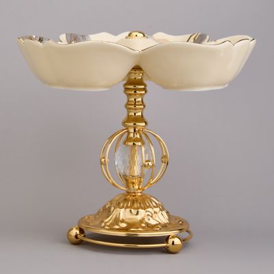 ФРУКТОВНИЦА НА НОЖКЕ 25,5*25,5*19 СМ-4