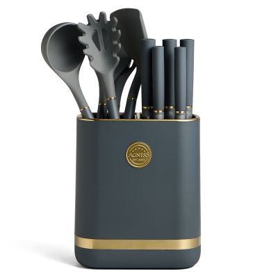 НАБОР AGNESS ИЗ 11ПР: 5 НОЖЕЙ,ПОДСТАВКА,ПОЛОВНИК,ЛОЖКА,ЛОПАТКА,ШУМОВКА,ЛОЖКА ДЛЯ СПАГЕТТИ-3