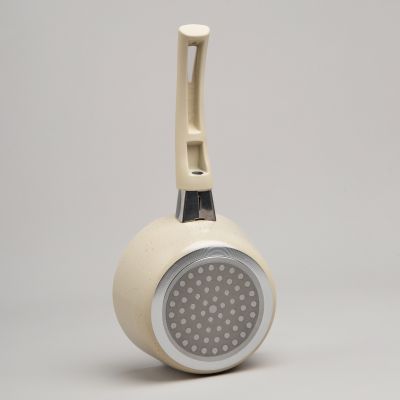 КОВШИК AGNESS АНТИП. ПОКР. РУЧКА SOFT TOUCH  И СТЕКЛ. КРЫШКОЙ 600 МЛ 12*6 СМ-5