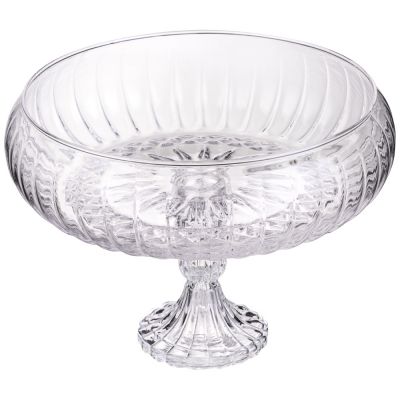 БЛЮДО НА НОЖКЕ, 24Х16 СМ-2