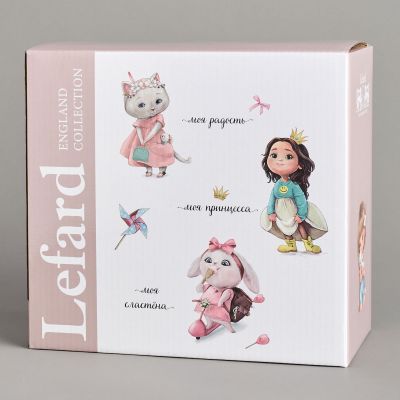 НАБОР ПОСУДЫ LEFARD МОЯ ЗАЙКА, 3 ПР.: САЛАТНИК 470МЛ, ТАРЕЛКА 20СМ, КРУЖКА 220МЛ-1