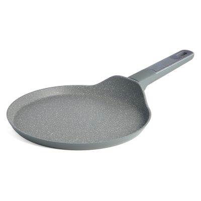 СКОВОРОДА БЛИННАЯ С АНТИПРИГАРНЫМ ПОКРЫТИЕМ PFLUON MARBLE, 24*4,3 СМ-0