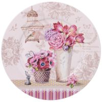 ТАРЕЛКА ЗАКУСОЧНАЯ LEFARD ТЮЛЬПАНЫ 20,5 СМ МАЛ.УП.=4шт.